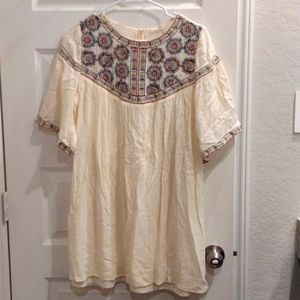 Embroidery dress